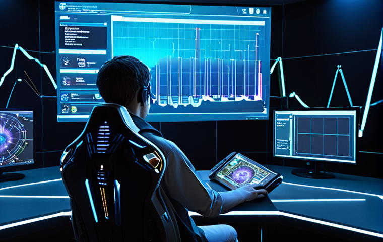 **Prompt 1: A Data-Driven Gaming Transformation**
    A focused gamer, deeply immersed, sits before a futuristic holographic interface displaying dynamic graphs, progress bars, and optimal strategies for an MMORPG. The screen glows with insights into rapid XP gain, efficient resource use, and personalized mission recommendations. Behind them, a powerful game character is depicted leveling up at an astonishing speed, surrounded by light trails, symbolizing quick progress and significant time savings. The overall atmosphere should convey empowerment, intelligence, and a seamless blend of data analytics with an engaging fantasy game world.